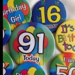 personalised birthday badges
